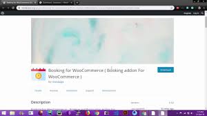 Booking Addon For Woocommerce Wordpress Plugin Wordpress Org