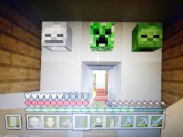 In this case we will use a button for simplicity, as shown below. Finally Got All Three Mob Heads In Survival Really Wasn T Easy Xd Minecraft