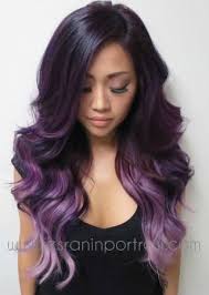 12 Ombre Sac Renkleri Ve Sac Modelleri Mini Hair Styles Purple Hair Highlights Hair Color Purple