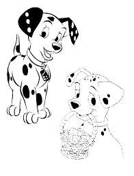 101 Dalmatians Easter Egg Coloring Page Coloring Pages Animal Coloring Pages Easter Egg Coloring Pages