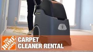 We take care of washing the floors and vacuuming to ensure that your home is truly clean. Carpet Cleaner Rental The Home Depot Rental Youtube