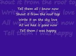 Tell them i was happy. Shontelle Impossible Lyrics Lasopashed