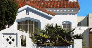 Michael Ward Artist House Portraits Beach Painting California Architecture