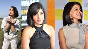 Yami gautam leaves bblunt salon post a pretty haircut with mom in tow. Yami Gautam Vs Shruti Hassan Vs Genelia Dsouza Who Has The Hottest Looks In Bob Cut Hair Iwmbuzz