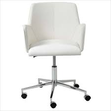 Eurostyle Sunny Office Chair In White Chrome 17622wht Lowest Price Online On All Eurostyl Modern Office Chair White Office Chair White Leather Office Chair