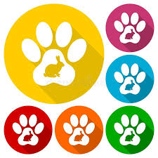 Easter bunny templates clipart best. Rabbit Paw Print Stock Illustrations 921 Rabbit Paw Print Stock Illustrations Vectors Clipart Dreamstime