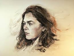 So good to draw Krystal today with everyone. I'm always amazed at how much  detail people get into their pieces in the time we have! This was my  effort, focusing