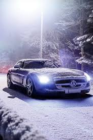 Winter Luxury Land Drive To The Chalet Ladyluxurydesigns Mercedes Car Mercedes Benz Sls Amg Super Cars