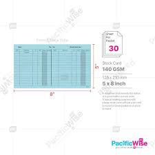 Sistem inventori berkekalan dan berterusan adalah dua sistem yang merekodkan pergerakan stok yang dikendalikan oleh jabatan kedai. Stock Card Kad Stok Card Stock Paper 8 X 5 30 S Pack Shopee Malaysia