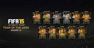 Create your own fifa 21 ultimate team squad with our squad builder and find player stats using our player database. Fifa 15 Ultimate Team Totw 19