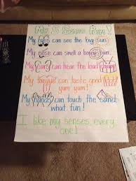 Saw This 5 Senses Poem On Pinterest And Thought It Would Be A Cute Way To Tie Science In With Language Arts The Kids Love P 5 Senses Poem Senses Rhyming Words
