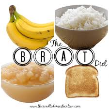 When Tummies Are Upset Think Brat Brat Diet Sick Food Stomach Remedies