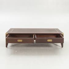 Do you students love this drink? A English Mahogany And Leather Coffee Table Second Half Of The 20th Century Bukowskis