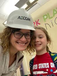 During Women's History Month, I was the mystery reader at my daughter…