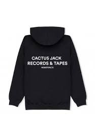 Selskapet distribueres gjennom epic records. Cactus Jack Black Hoodie Records And Tapes Travis Scott