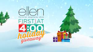If you fail, then bless your heart. Ellen First At 4 Holiday Giveaway Winners Answers