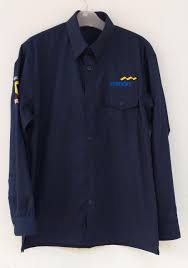 Kemeja seragam one mandiri team bordir baju pria wanita pdl bank mandiri biru navy . Seragam Kerja Bank Mandiri Konveksi Seragam Kerja Berkualitas
