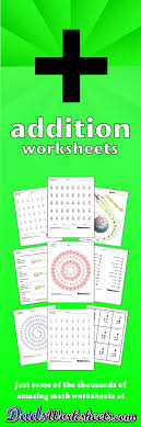 It will really help them later on down the road. Addition Worksheets For Math Practice