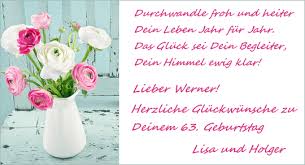 Geburtstagsgrusse Mit Einem Gedicht