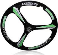 Carbonio Ruote Mountain Bike Ruote Bici Da Corsa 3 Razze Set Di Ruote  Anteriori For Bici Da 26 Pollici, Set Di Ruote Posteriori Integrate For  Mountain