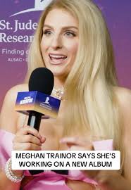 #MeghanTrainor’s Barbie era incoming!!! 💖 Backstage in our @St. Jude  interview lounge at #WangoTango #iheartradio #meghantrainormusic