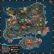 Loot Vehicles Boats Extra Names Map Shatternl S Pubg Map V0 5 Gaming Wallpapers Map Wallpaper Iphone Wallpaper