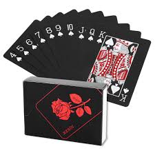 I spent over $2000 on decks that showed up faulty. Topincn Waterproof Playing Card Magic Playing Card Plastic Waterproof Rose Plated Black Poker Cards Deck Magic Playing Card Walmart Canada