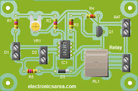 Differential Temperature Controller Pcb An Approximate Result Of The Appearance Of The Final Cir Electronics Projects Electronics Circuit Temperature Control