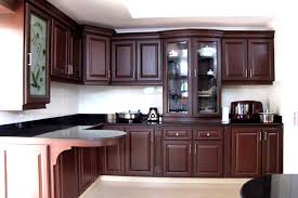 teak wood wooden kitchen cabinets
