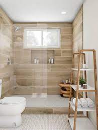 Beautiful blue bathroom by sebring design build you heard it right, 2021 trends are finally here! Wood Tiled Walls Wooden Towel Rack Small Bathroom Design Ideas Glass Shower Door Small Bathroom Layout Beautiful Bathroom Designs Bathroom Design