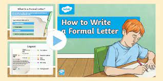 Structure of a formal letter ks2. How To Write A Letter Powerpoint Letter Writing Ks2 Resource