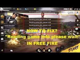If i press 5 then only medikit is. Reading Game Info Please Wait Problem In Garena Free Fire How To Fix It Youtube