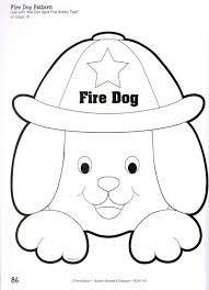 Click on the picture of the coloring page to download and print your coloring page. Fire Dog Coloring Pages