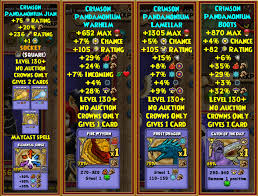 The three tiers of gear dropped in darkmoor all have different looks. The Pandamonium Pack Duelcircle