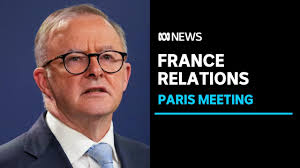 Anthony Albanese meets Emmanuel Macron and just like that Scott Morrison's  French faux pas fades away