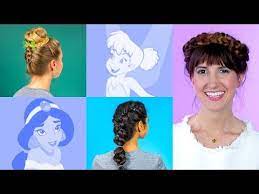 Tinker Bell Jasmine Amp Annahair Braid Compilation Disney Style Youtube Anna Hair Fire Hair Braided Hairstyles