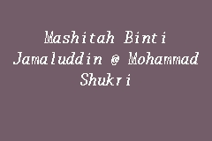 Tawfeek badjenid & partners, butterworth, penang, malaysia — location on the map, phone, reviews. Mashitah Binti Jamaluddin Mohammad Shukri Peguambela Dan Peguamcara
