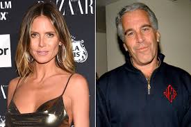 The magnate said epstein was a business acquaintance, they'd attended the same society events, and that epstein crafted the infamous terrific guy quote trump gave to new york magazine in 2002. Heidi Klum Denies Traveling On Jeffrey Epstein S Private Jet People Com