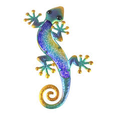 Lizard Wall Decor Gecko Wall Art Metal Gecko Wall Art Fish Wall Decor