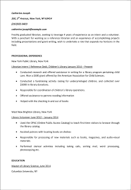 librarian resume examples sample