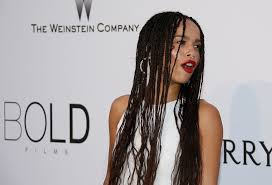 Braid two braids in the already mentioned triangular shape, ending right on top of your head. Zoe Kravitz Debuts A Short Bob On Instagram And It S The Perfect Sun Kissed Hairdo For Summer