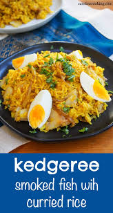 Ensure the egg doesn't break otherwise the rice will develop odor once it cools down. Kedgeree Smoked Haddock Rice And Lentils Caroline S Cooking