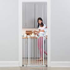 Regalo Easy Step Extra Tall White Safety Gate Babylist Store