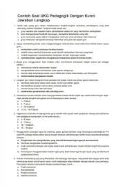 Diharapkan soal ukg guru tk / paud ini. Soal Ukg Pdf Soalsiswa Com