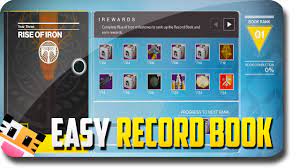 Looking to get to rank 26 in your rise of iron record book? Destiny Rise Of Iron Easy Rise Of Iron Record Book Progress Destiny Rise Of Iron Gameplay Youtube