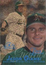 Fleer Jason Giambi Baseball Oakland Athletics Sports Trading Cards &  Accessories for sale