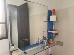 You may remember from a recent video, that i build them two matching. Bathroom Mirror With Shelf Furniture Home Living Bathroom Kitchen Fixtures On Carousell