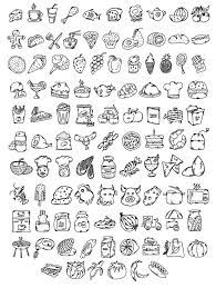 100 Hand Drawn Food Icons Drawn Food Hand Icon Icons How To Draw Hands Best Tattoo Designs Doodles