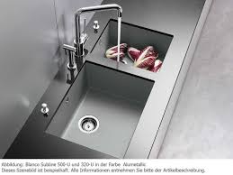 Blancosubline 500 U Undermount Sink Ii Sand Silgranit For 60 Cm Cabinets 513409 Amazon De Baumarkt Unterbauspule Weiss Kuche