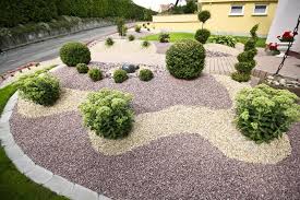 Planung Blumen Kress Flieden Garten Kiesgarten Vorgarten
